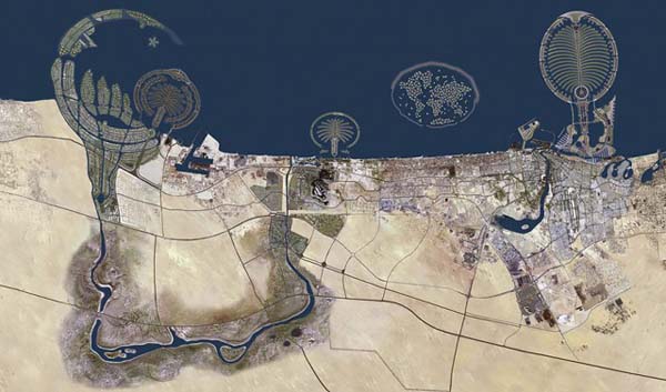 4.) Kepulauan Dubai (Uni Emirat Arab)
