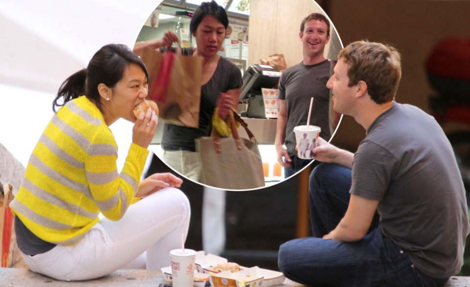 CEO Facebook Mark Zuckerberg suka makan McDonald's