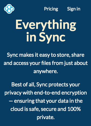 sync cloud storage terbaik 2021