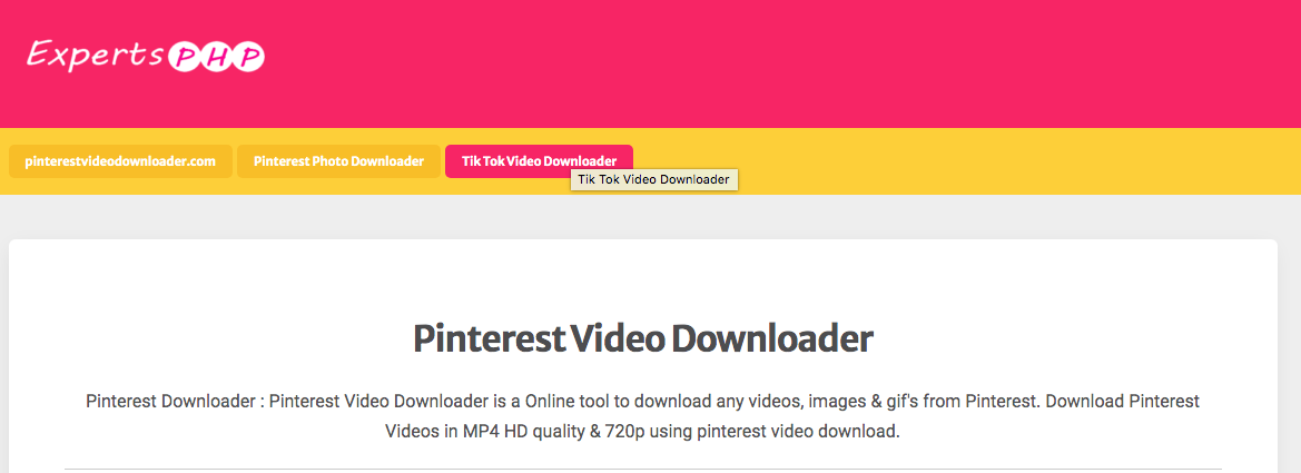 1. Cara Menyimpan Video Pinterest ke Galeri Android dengan expertsphp