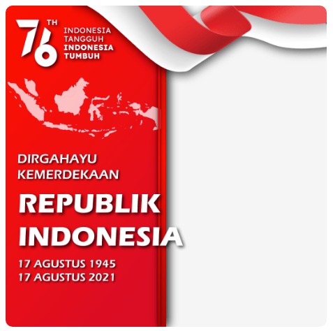 4. Link Twibbon Hut RI - Dirgahayu HUT Kemerdekaan Ke 76 Republik Indonesia Oleh Emma Boyolali, 105.154 Dukungan. 