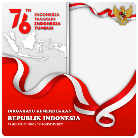 5. Link Twibbon Hut RI - Dirgahayu Kemerdekaan Ke 76 Indonesia Oleh Emma Boyolali, 100.463 Dukungan