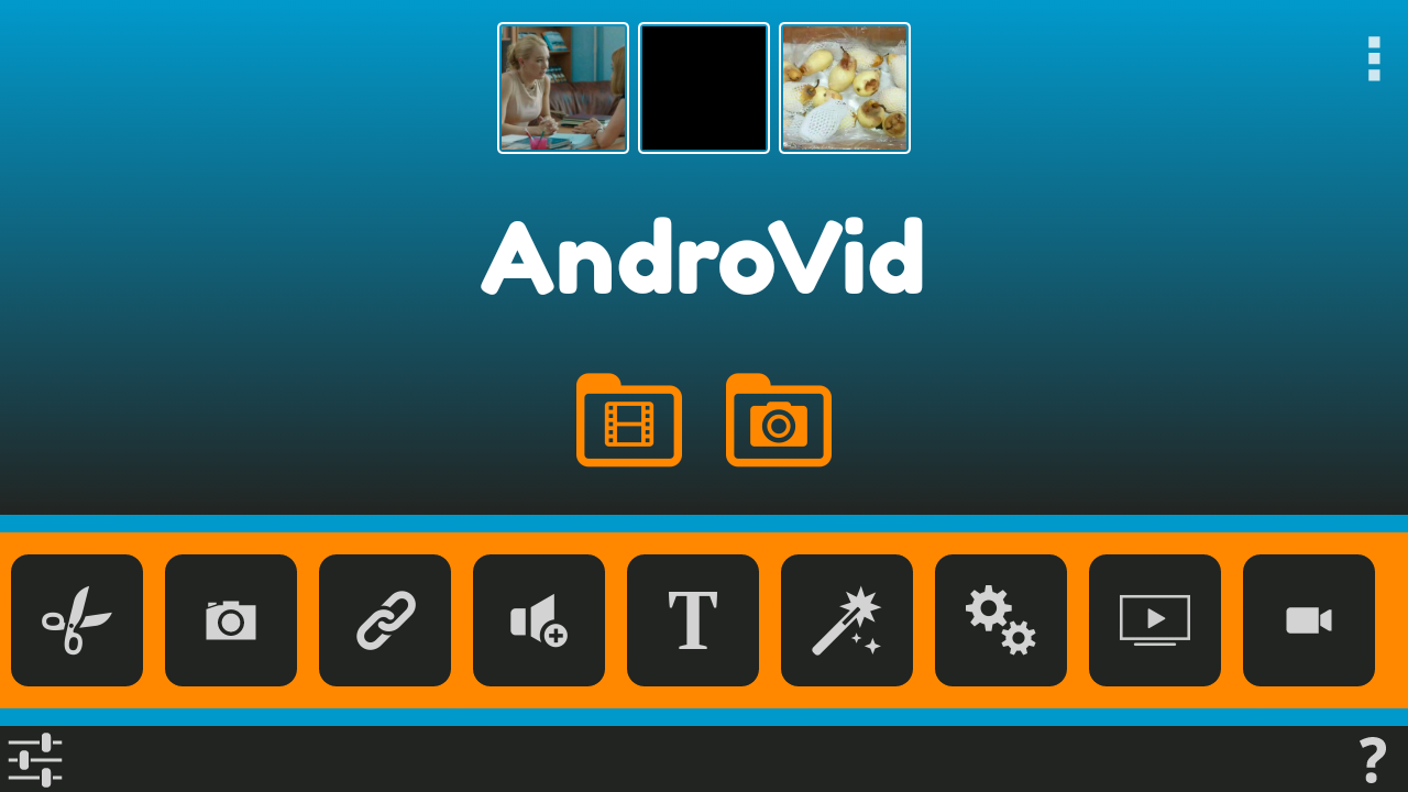 Aplikasi AndroVid – Video Editor