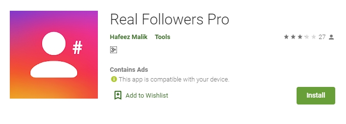 aplikasi Real Followers Pro
