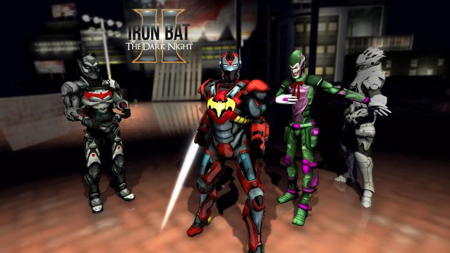 Game Iron Man Iron Bat 2 The Dark Night