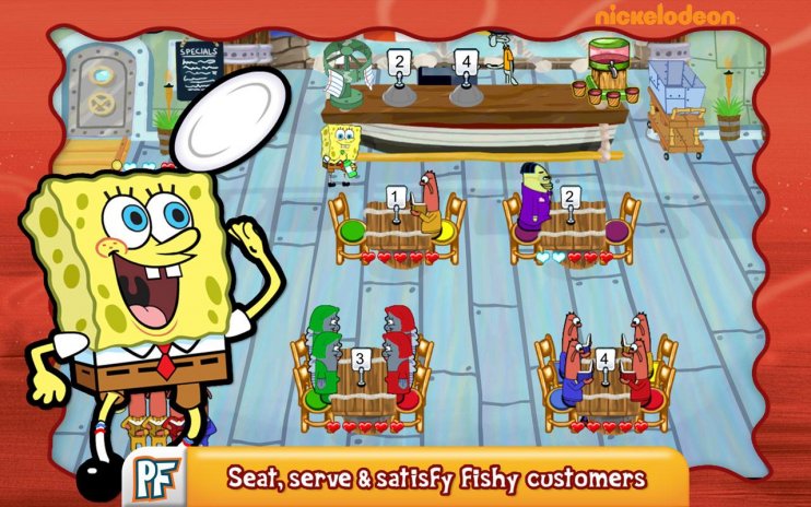 Spongebob Dinner Dash