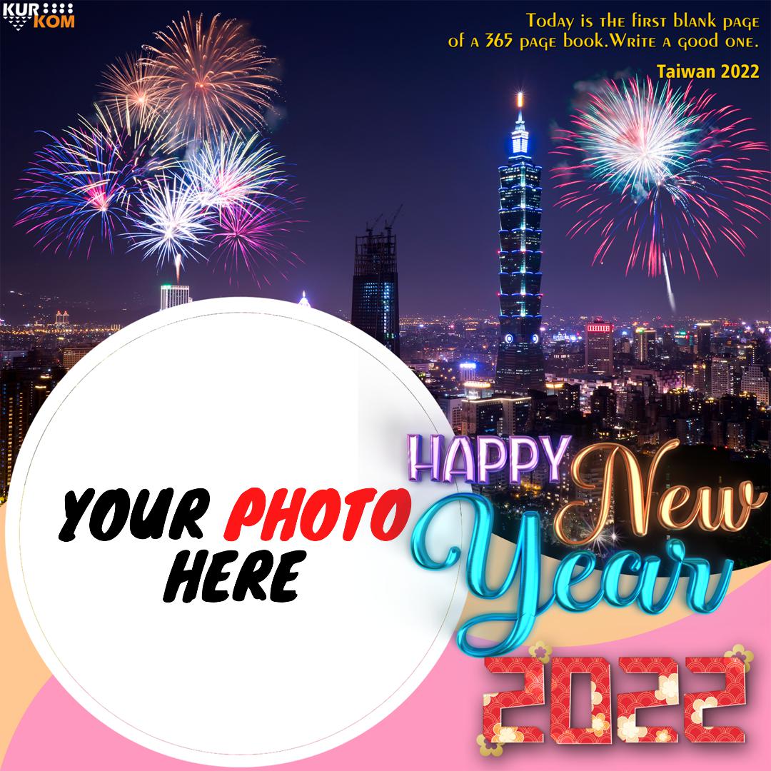 twibbon new year tahun baru 2022 taiwan 1
